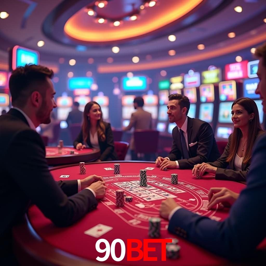 Interface do App 90bet